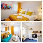 Sunny By Leslodgespa - Moderne Et Colore, Proche De Bale Et De L'aeroport Apartment Blotzheim